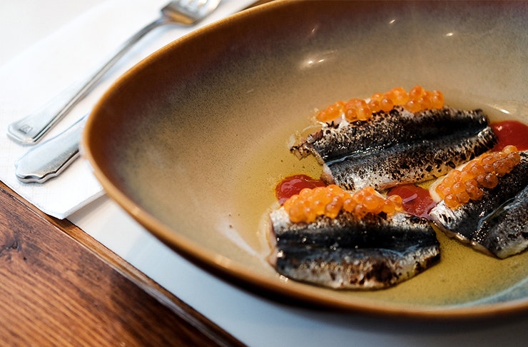 a fish dish